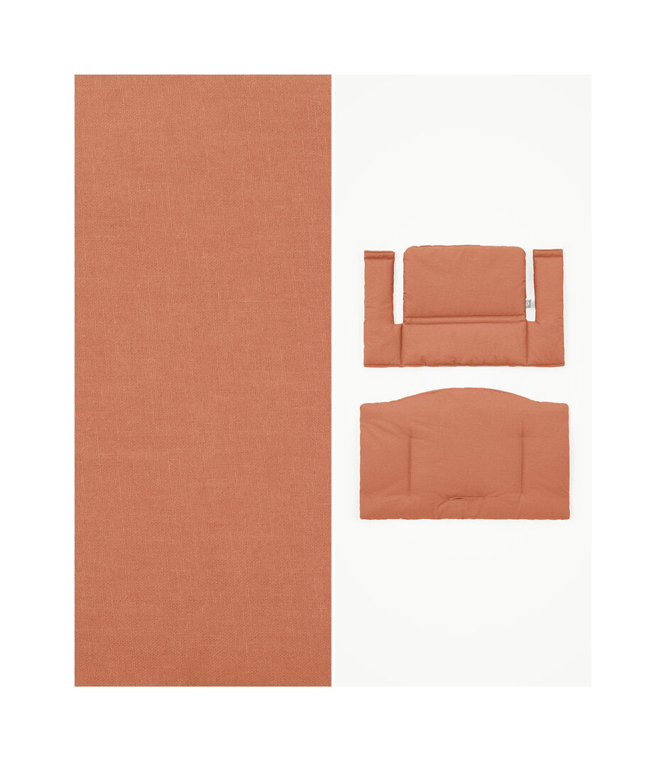 Tripp Trapp® Classic Cushion Terracotta. US version. Top view. galery image 4