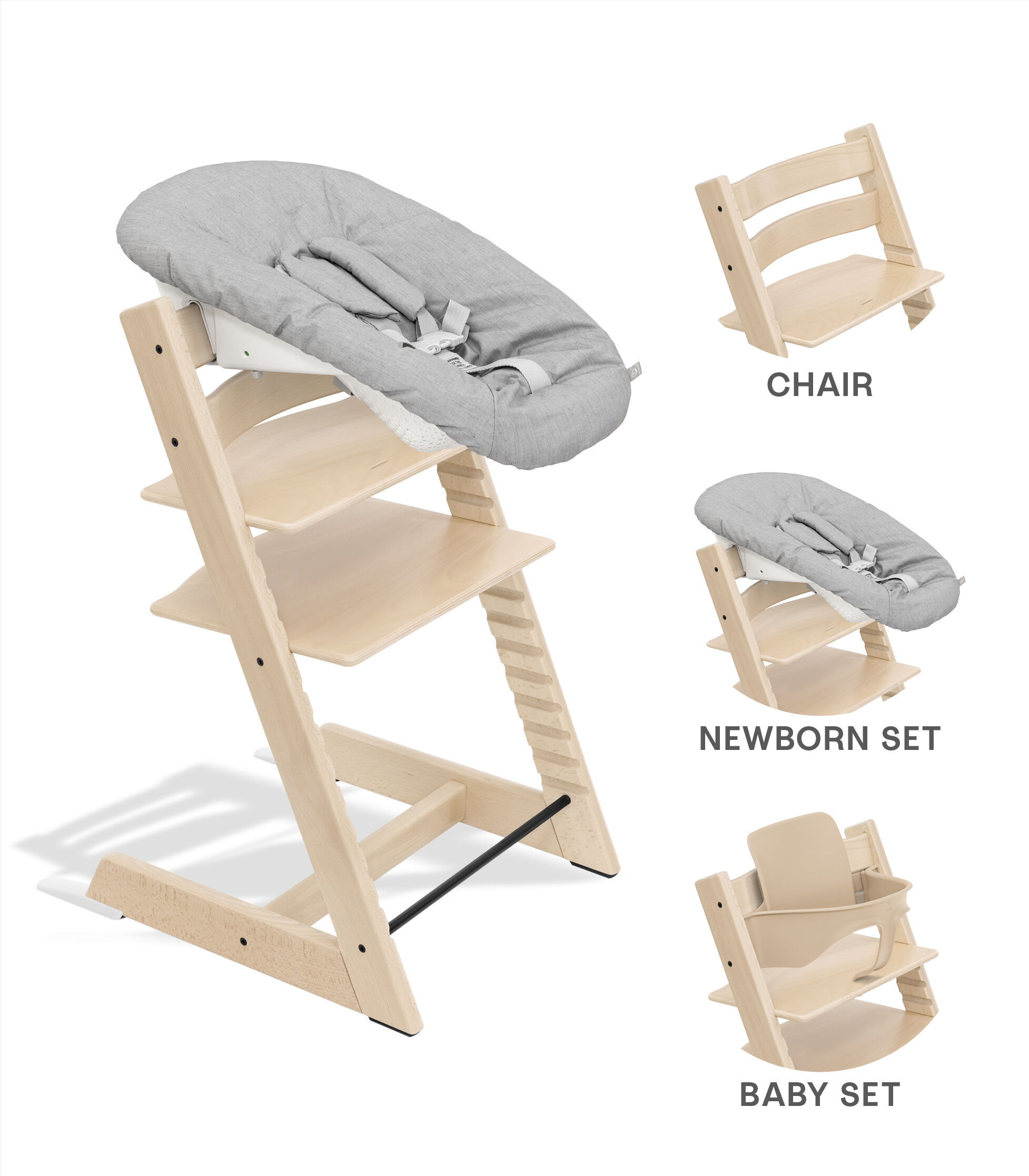 Tripp Trapp® Hochstuhl Bundle + Tripp Trapp® Newborn Set, , mainview