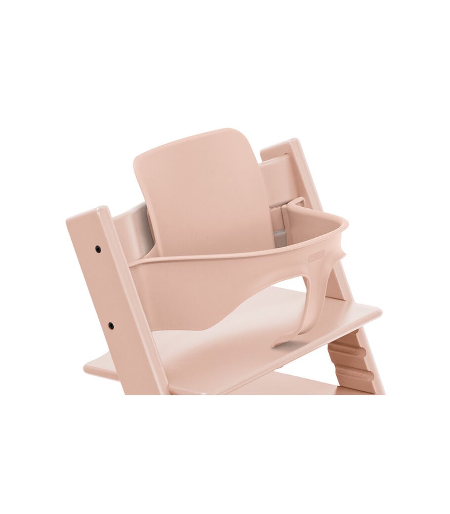 Tripp Trapp® Chair Serene Pink with Baby Set. Close-up. view 39