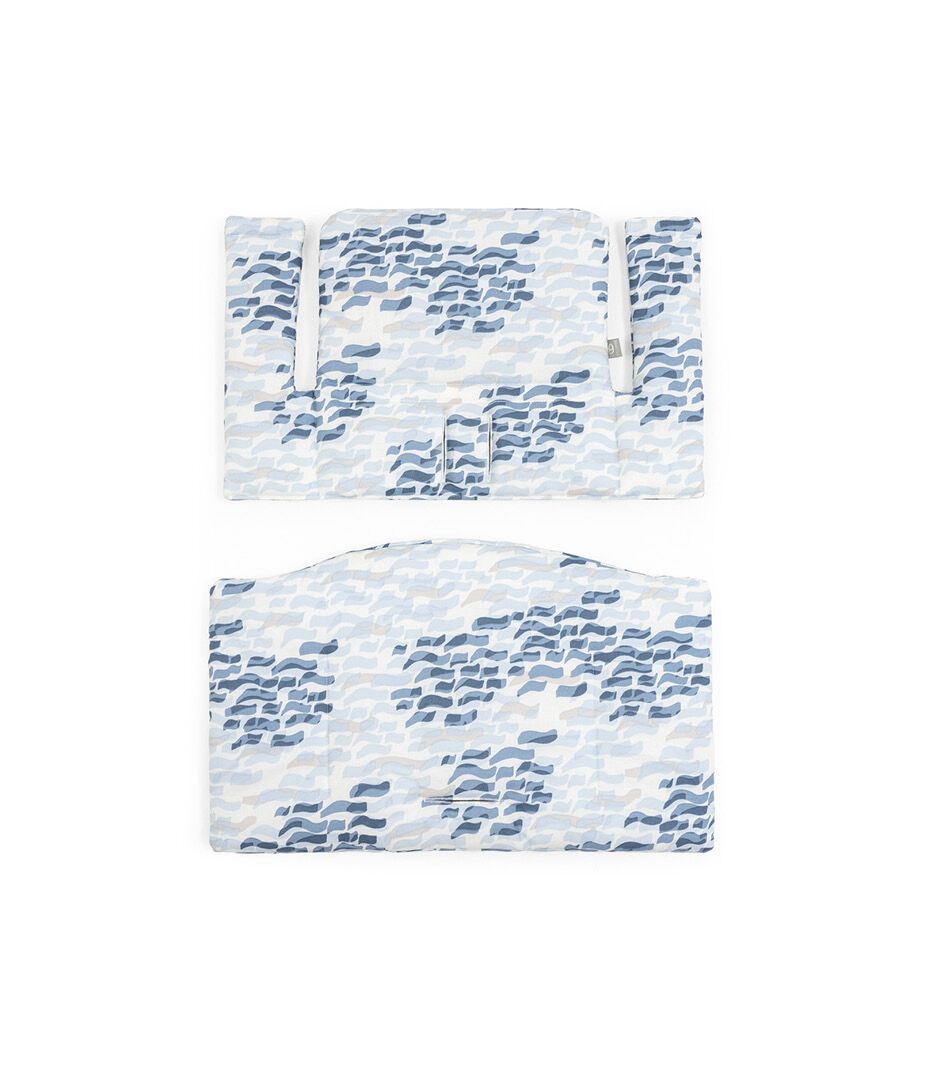 Almofada Clássica Tripp Trapp® Azul Ondas OCS, Azul Ondas, mainview