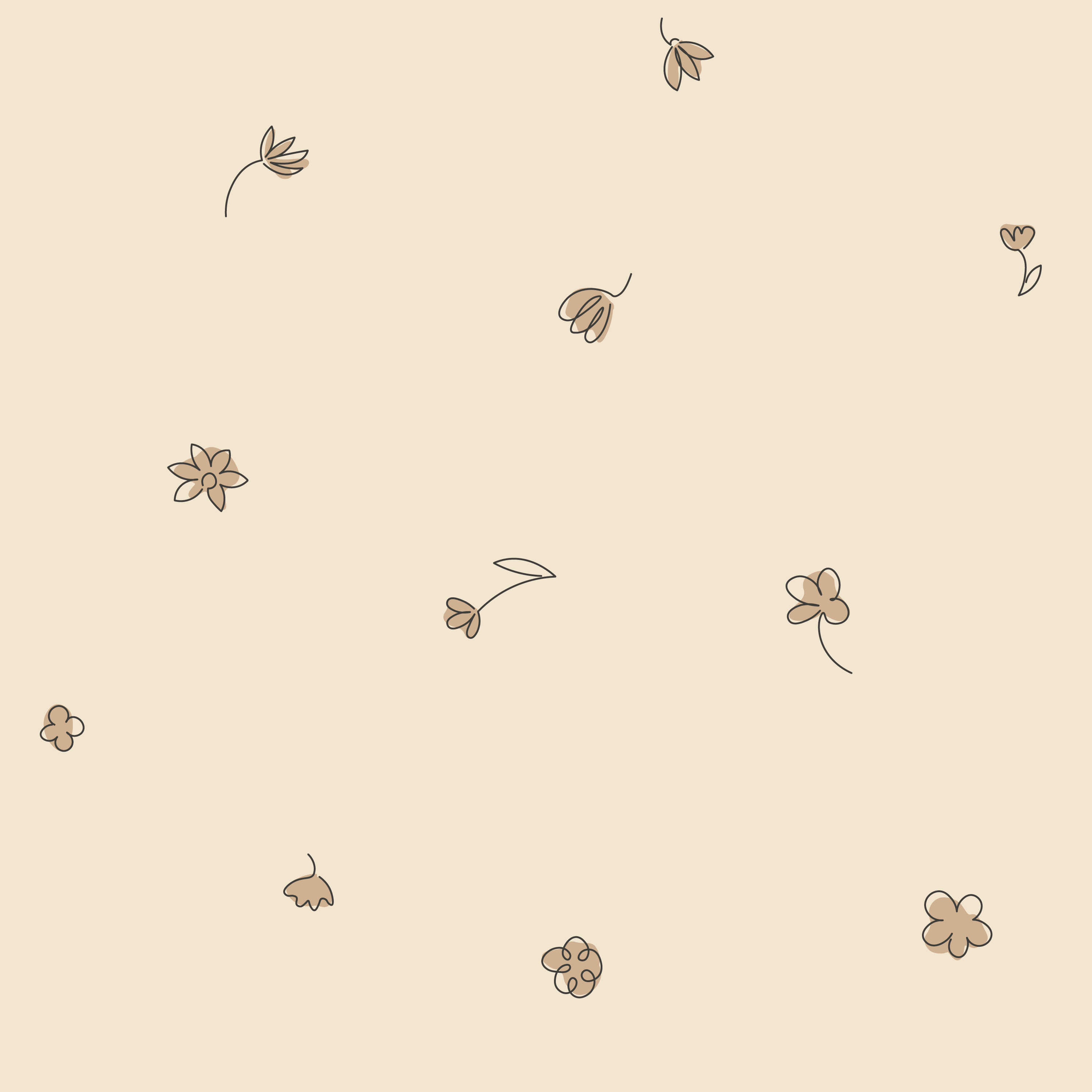 Stokke® Sleepi™ Formsynet lagen, Flower Ecru, mainview billedgalleri 2