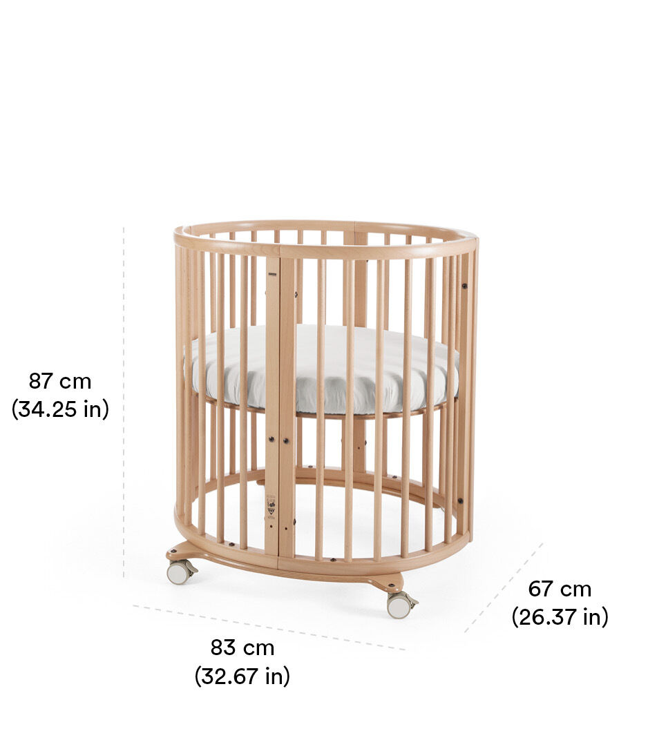 stokke oval crib