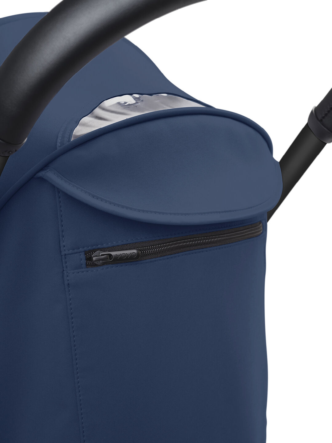 Stokke® YOYO³ stroller from 6 months, Air France Blue with Black Frame, mainview galery image 8