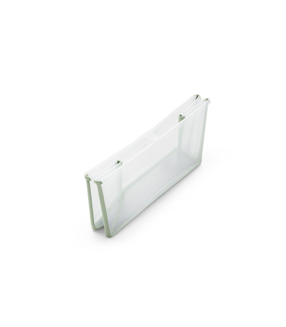 Stokke® Flexi Bath® bath tub, Transparent Green. Folded. galery image 2