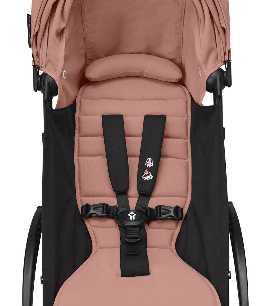 Stokke® YOYO3® 6+ Ginger. Black Frame. Detail. galery image 3