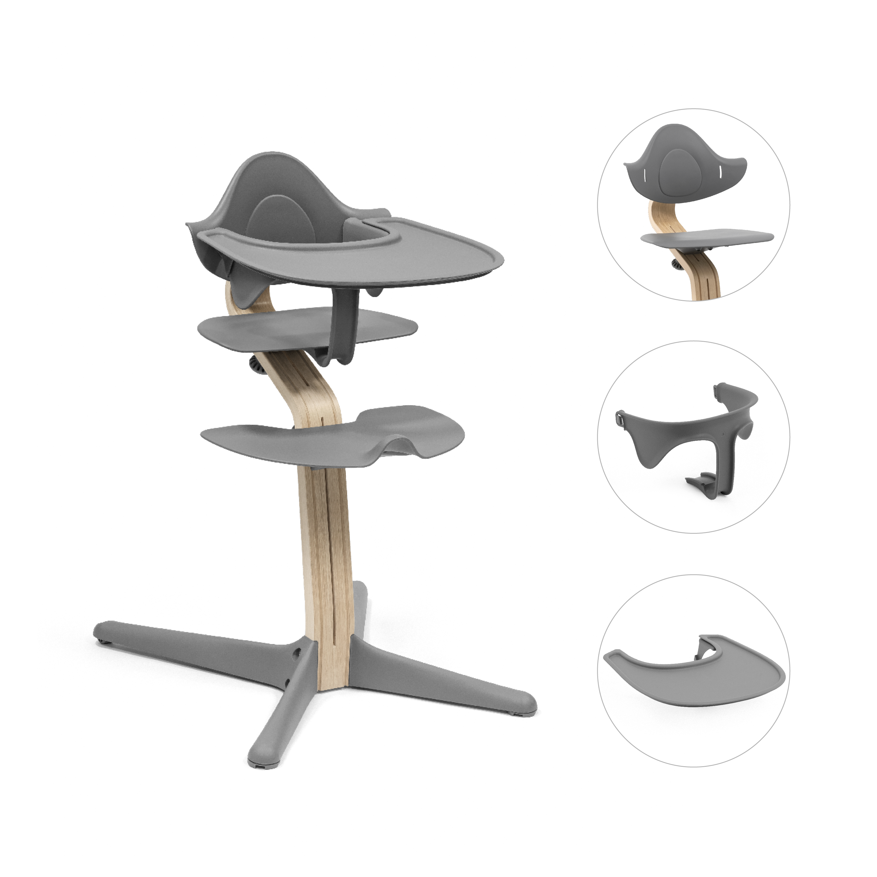 ノミ ベビーハイチェア + ベビーセット + トレイ | ストッケ | Stokke