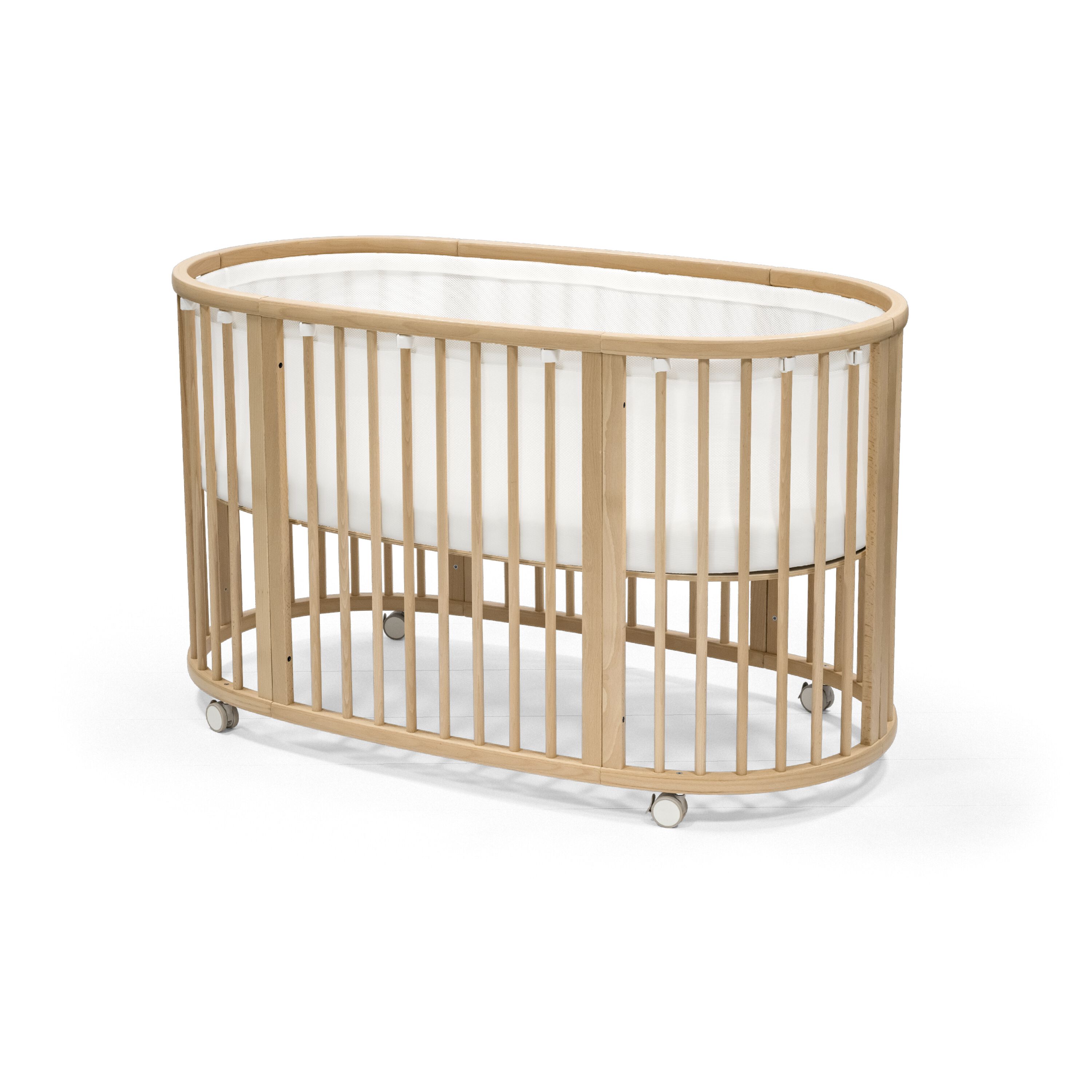 Stokke® Sleepi™ Bed Mesh Liner V3 White, White, mainview