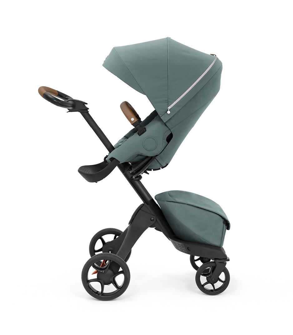 Stokke® Xplory® X Cool Teal. Seat, parent facing.