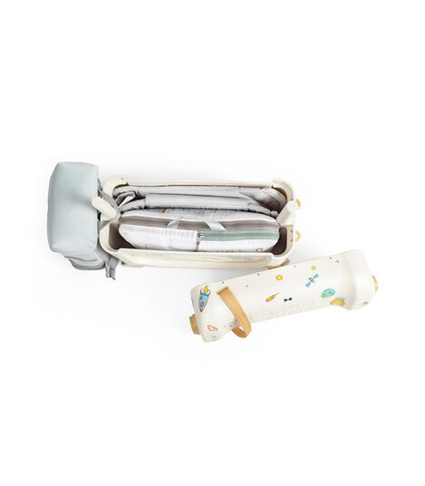JetKids™ by Stokke® CloudSleeper™ in BedBox with BackPack attached. view 11