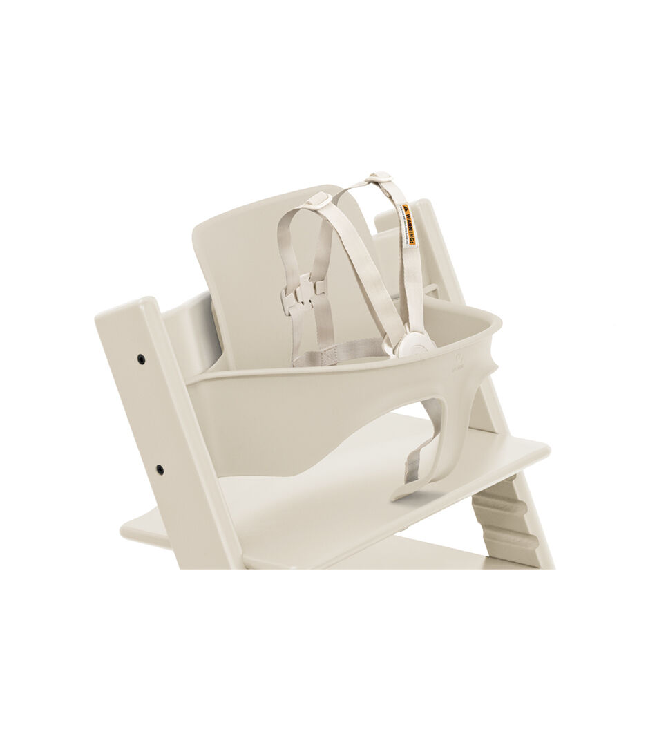 Tripp Trapp® Baby Set², Vanilla White with Beige Harness, mainview galery image 1