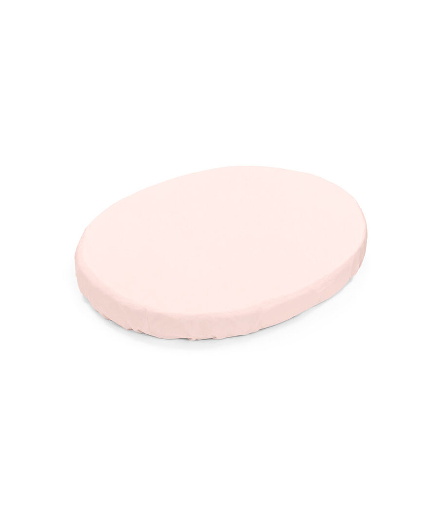 Stokke® Sleepi™ Mini Fitted Sheet, Rosa melocotón, mainview view 6