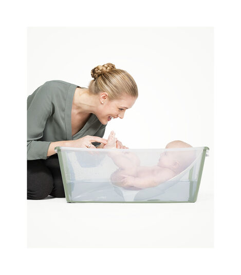 Stokke® Flexi Bath® Verde Transparente, Verde Transparente, mainview view 3