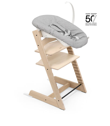 Krzesełko Tripp Trapp® 50. rocznica Jesion naturalny biały, Jesion naturalny biały, mainview view 8