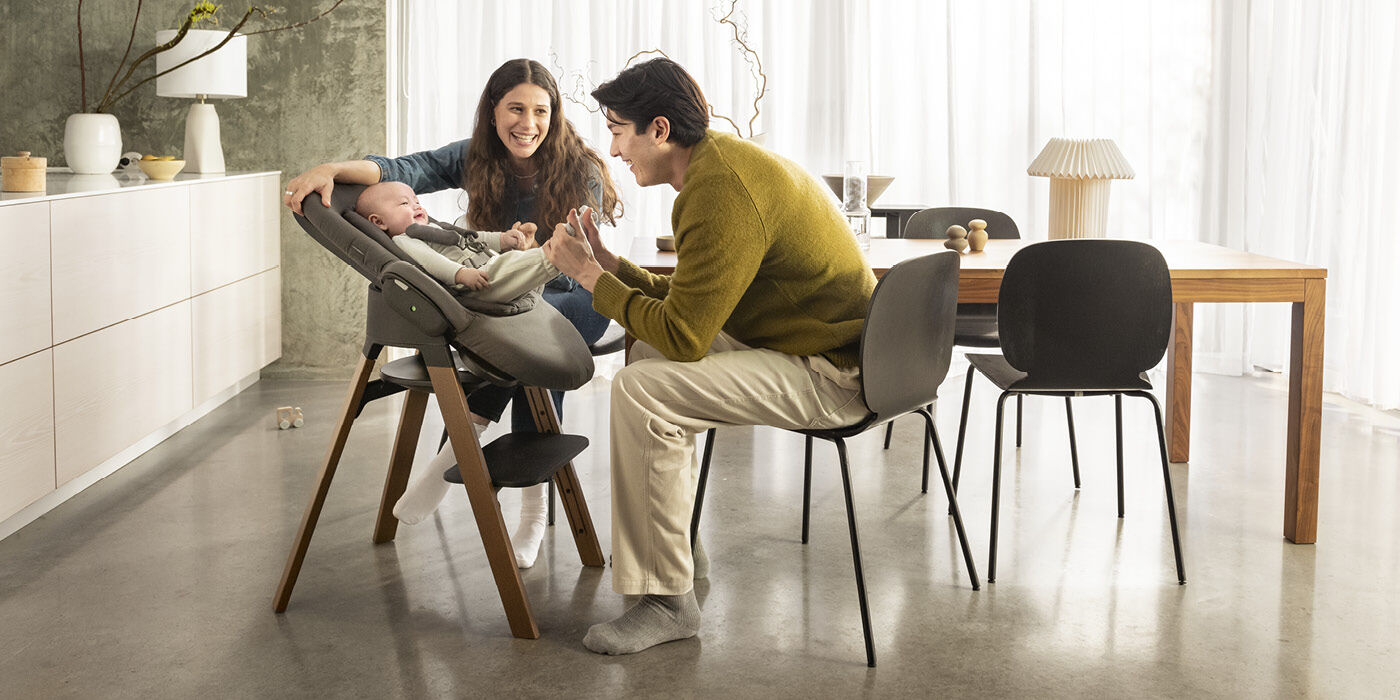 新到着 4074 ストッケ ステップス チェア レッグ オーク ブラック