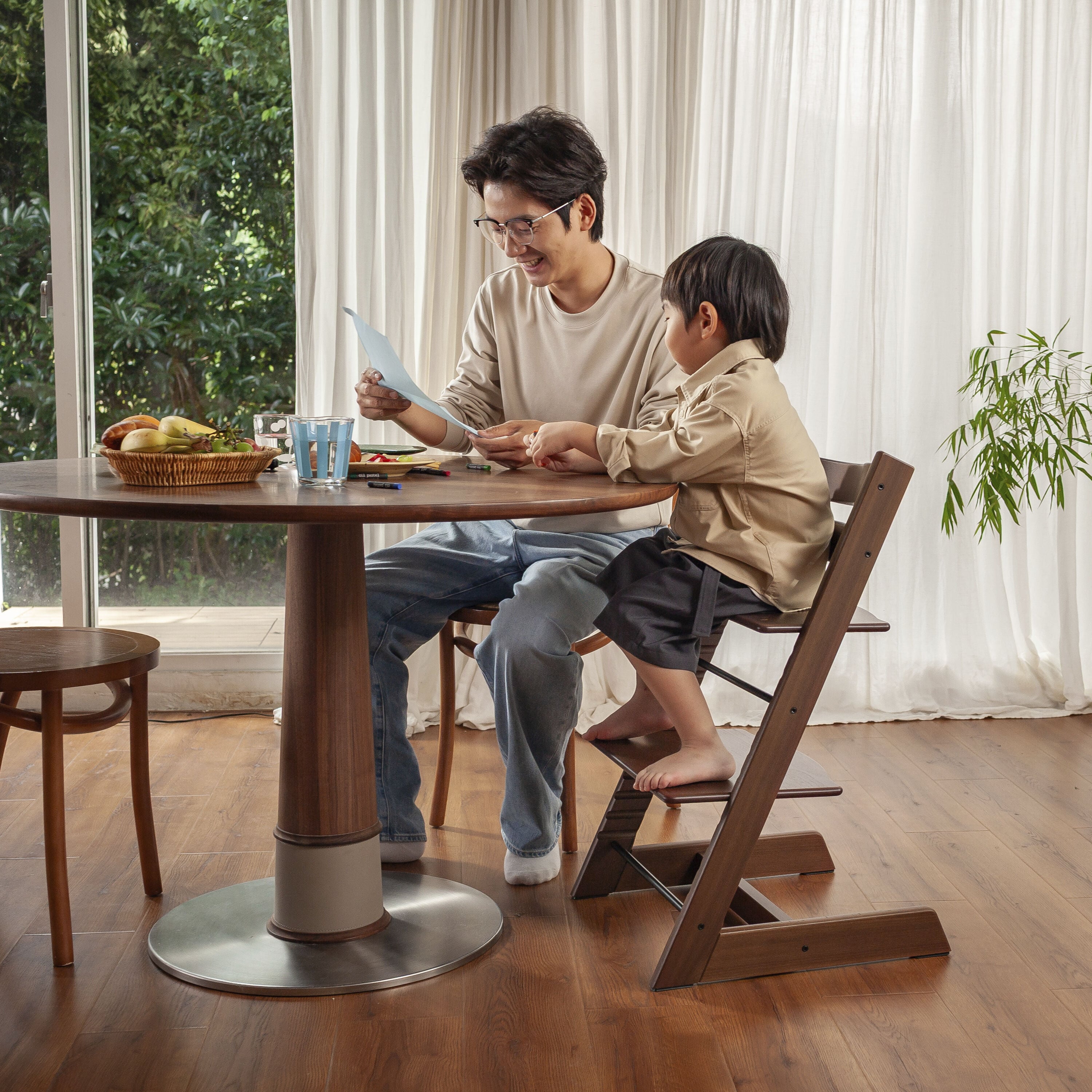 Tripp Trapp® Signature Walnut | An Icon Crafted in Walnut | Stokke