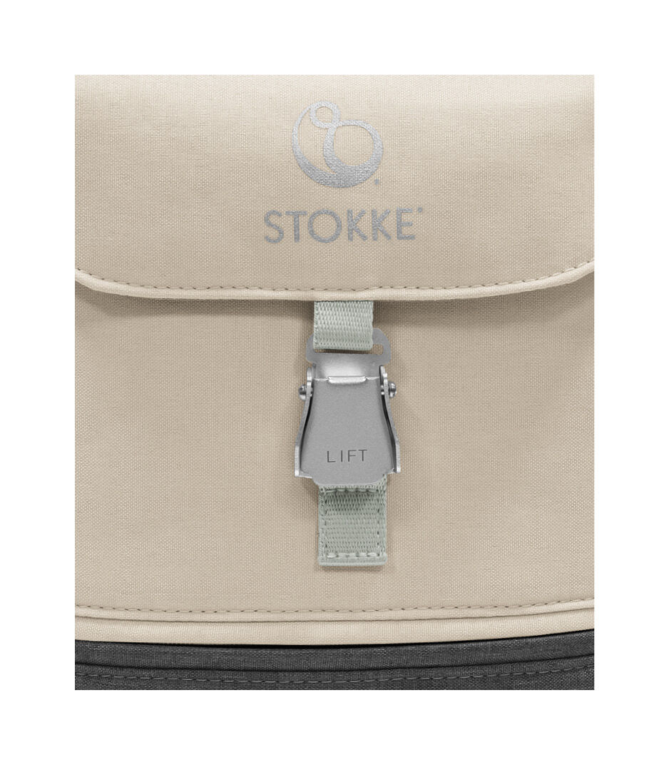 Stokke® JetKids™ BackPack, Moonglow White. Close-up. galery image 11