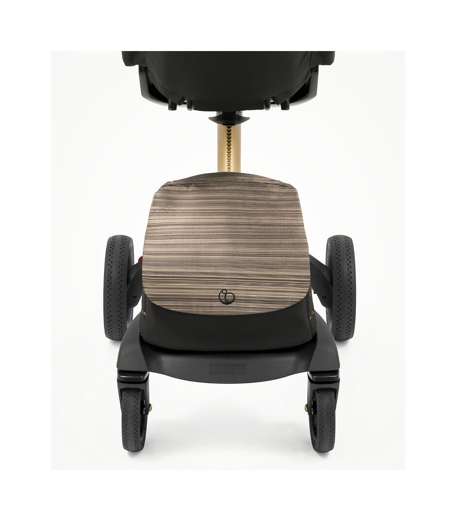 Stokke® Xplory® X Gold with Seat. Limited Edition. Close-up.