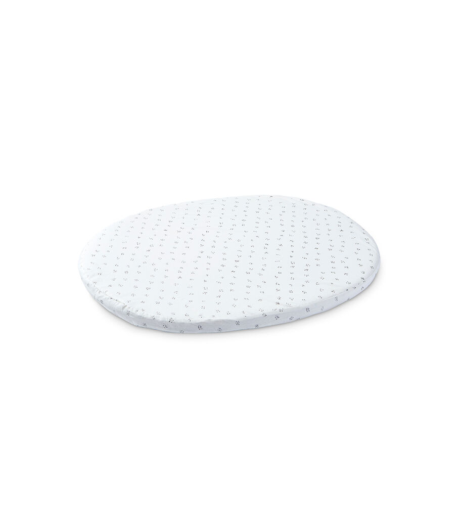 Stokke® Sleepi™ Mini Fitted Sheet by Pehr, Grey Dotty, mainview view 37