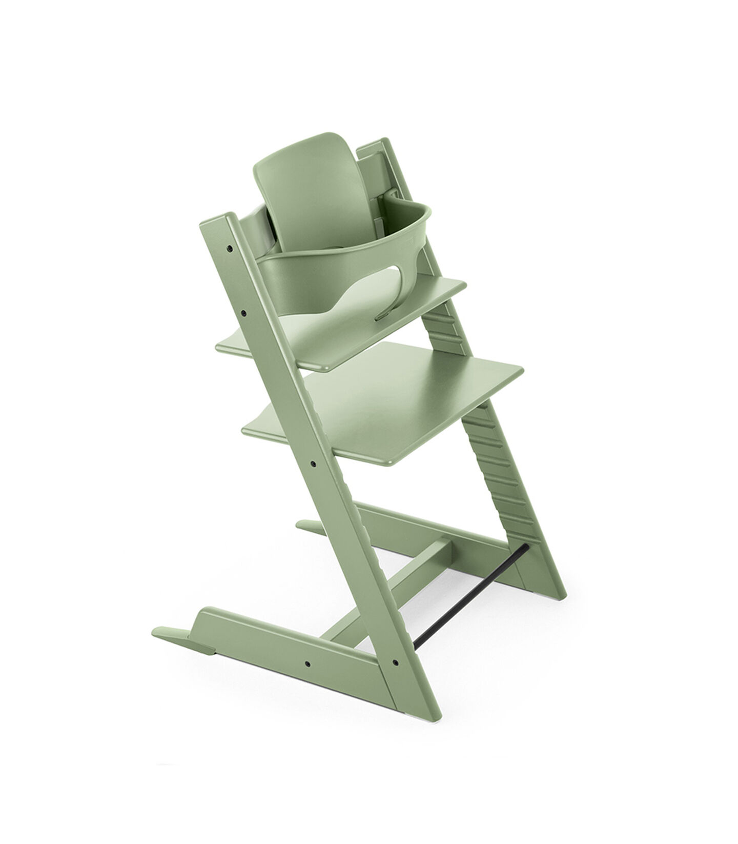 Tripp Trapp&reg; Moss Green with Tripp Trapp&reg; Baby Set, Moss Green.