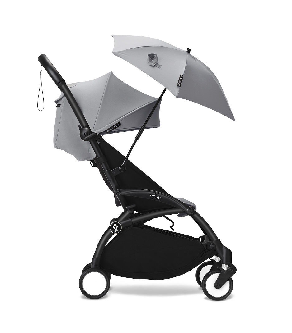 Stokke® YOYO3® 6+ Black Frame. Stone. Parasol. galery image 17