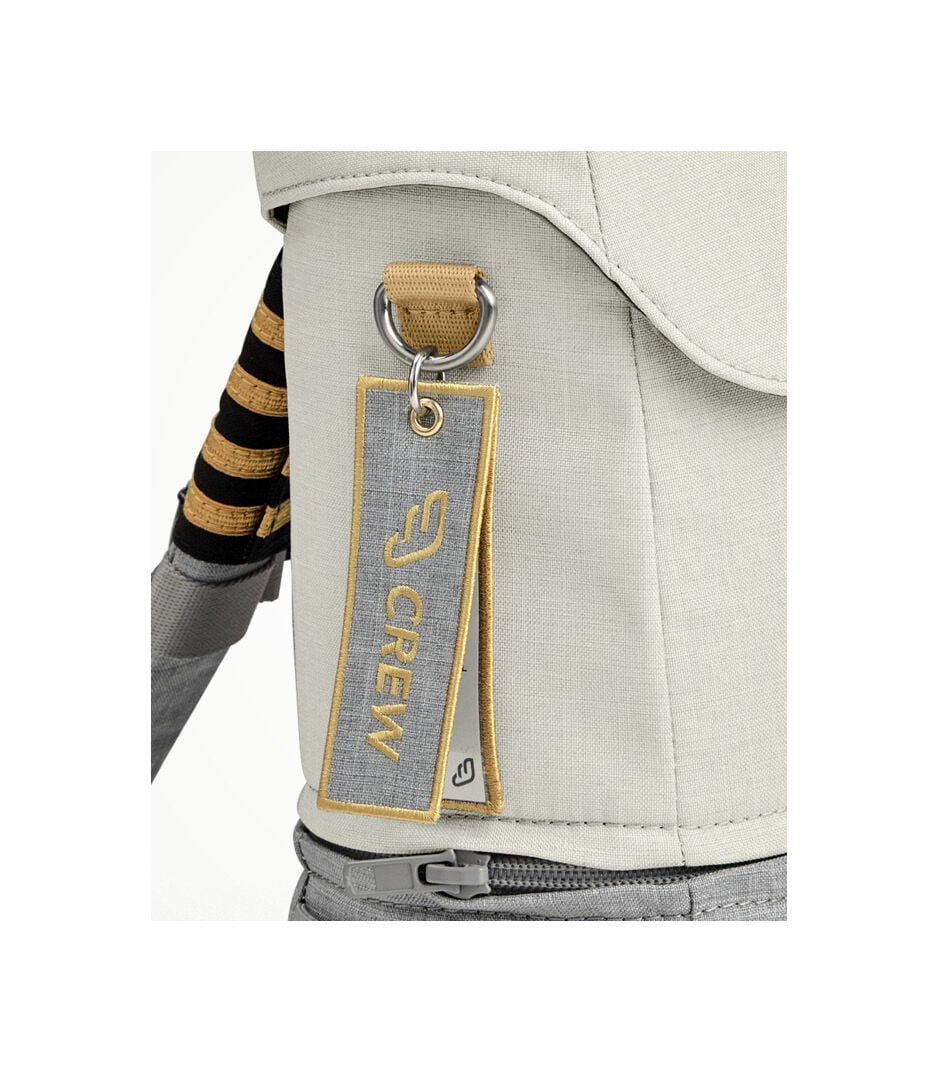 JetKids™ by Stokke® Crew Backpack 飞行员背包, 白色, mainview 图库图像 8