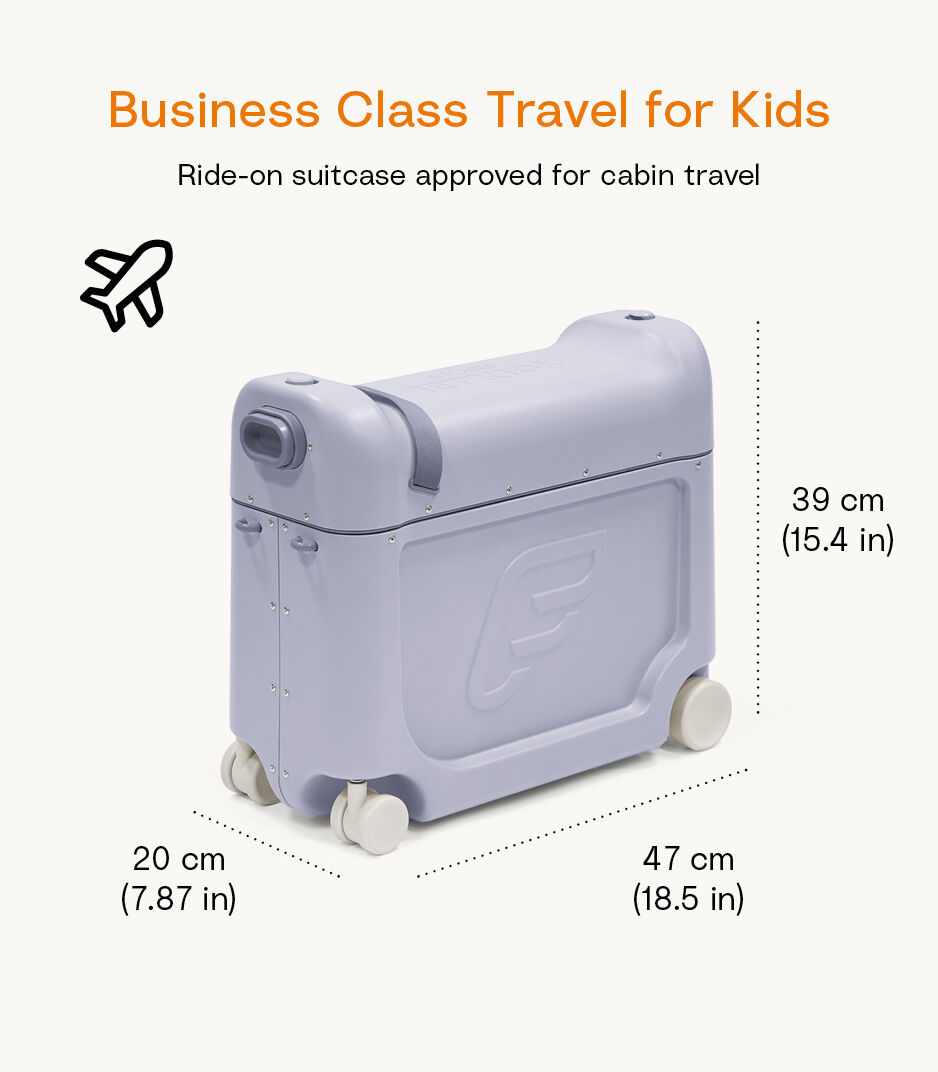 Stokke® JetKids™ BedBox™ - Ride-on kuffert og seng, Arctic Blue, mainview billedgalleri 8