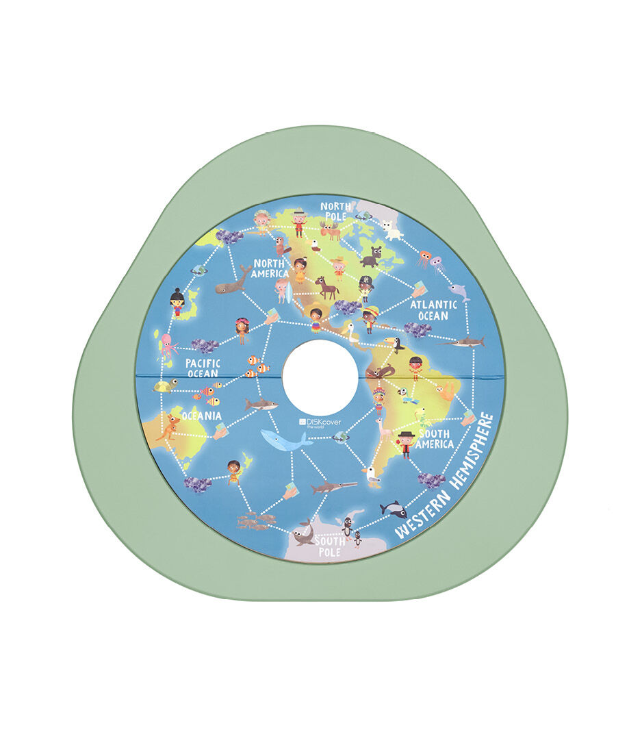Stokke® MuTable™ PlayBoard "The world" Western Hemisphere (accessories). galery image 4