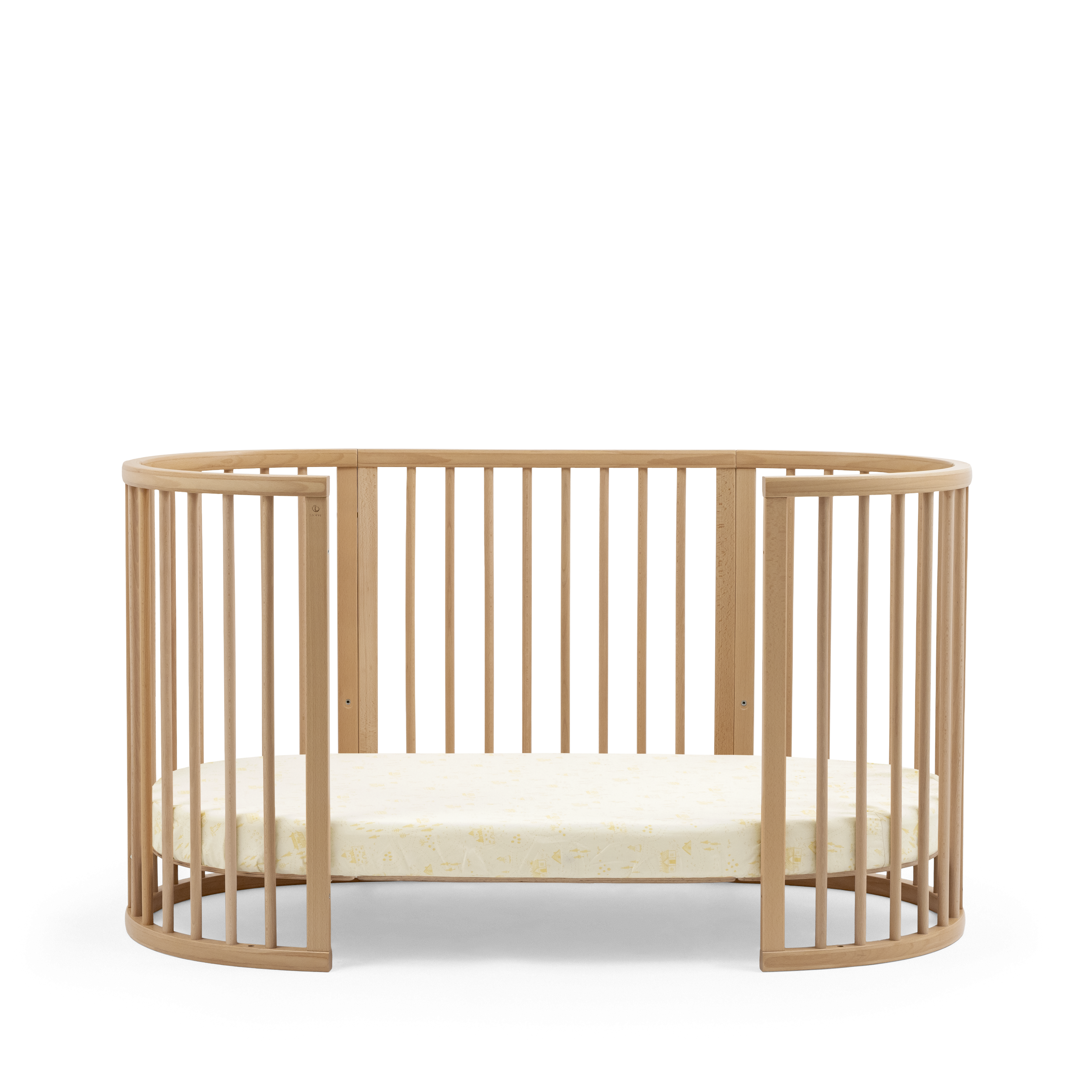 Drap-housse Stokke® Sleepi™, Sunset Yellow Map, mainview Image de la galerie 2
