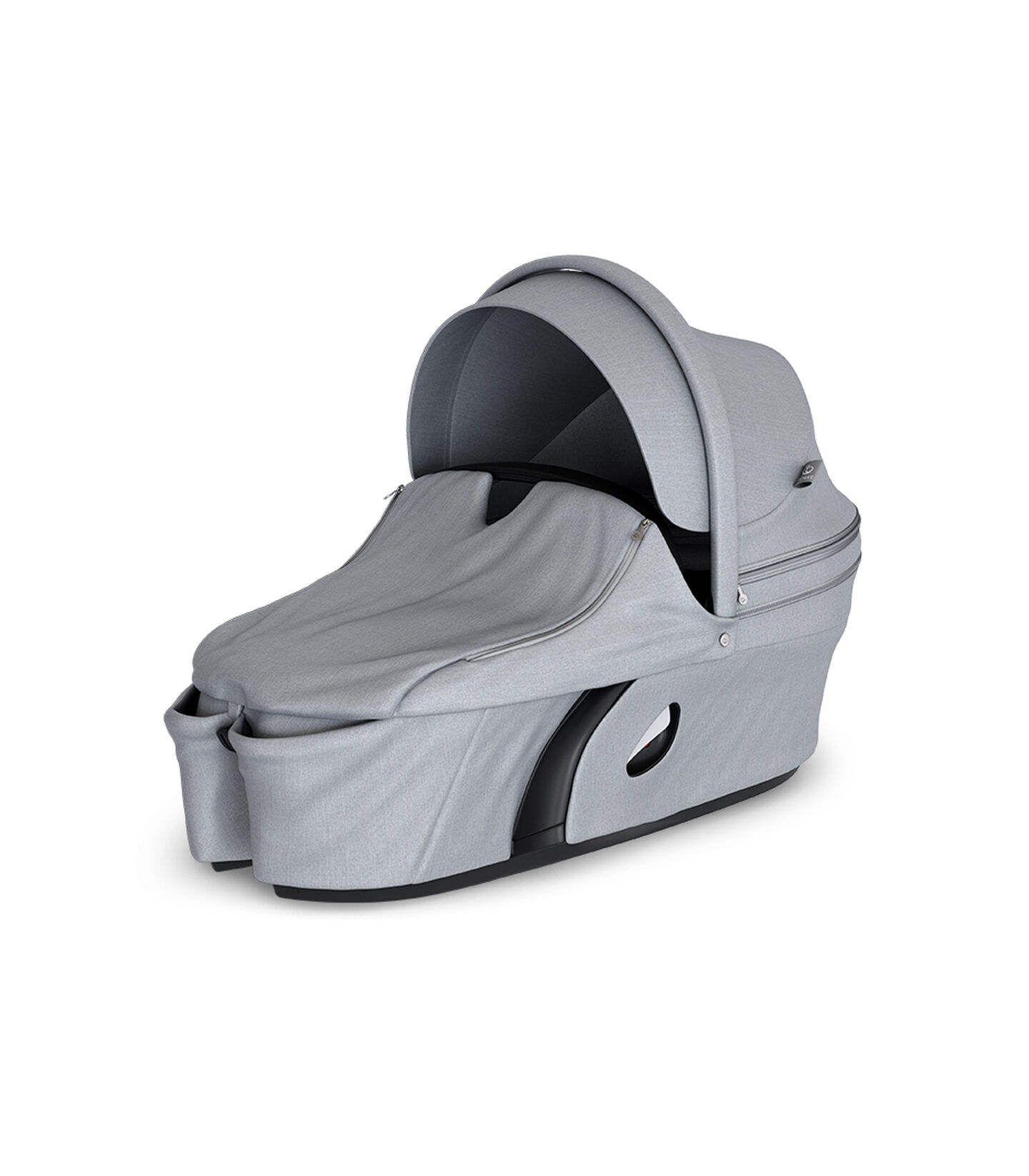 Stokke Xplory Carry Cot Complete Grey Melange