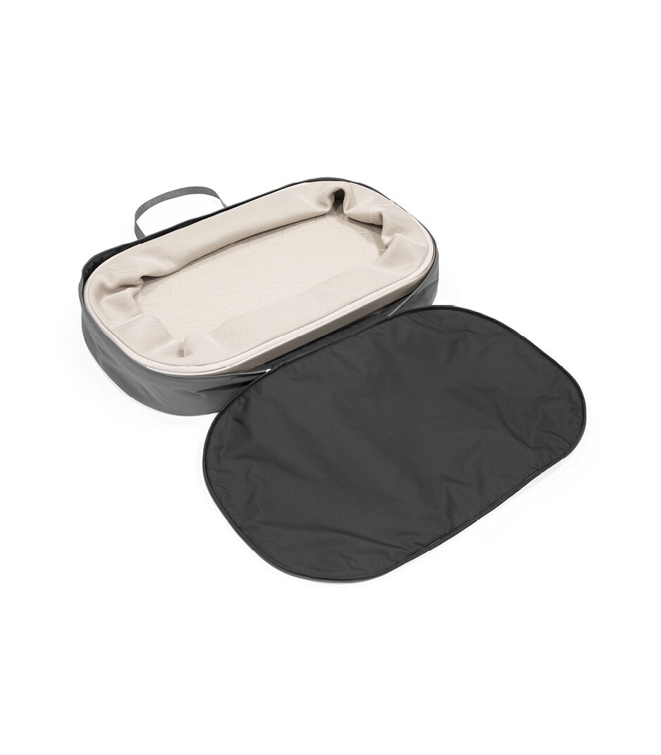 Stokke® Snoozi™ Storage Bag. Graphite Grey. Complete Snoozi inside.