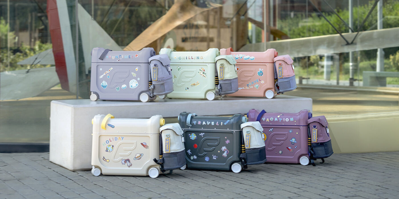 旅行かばん・小分けバッグ JETKIDS JetKids Travel Bundle – Ride-on Luggage + Backpack | Stokke