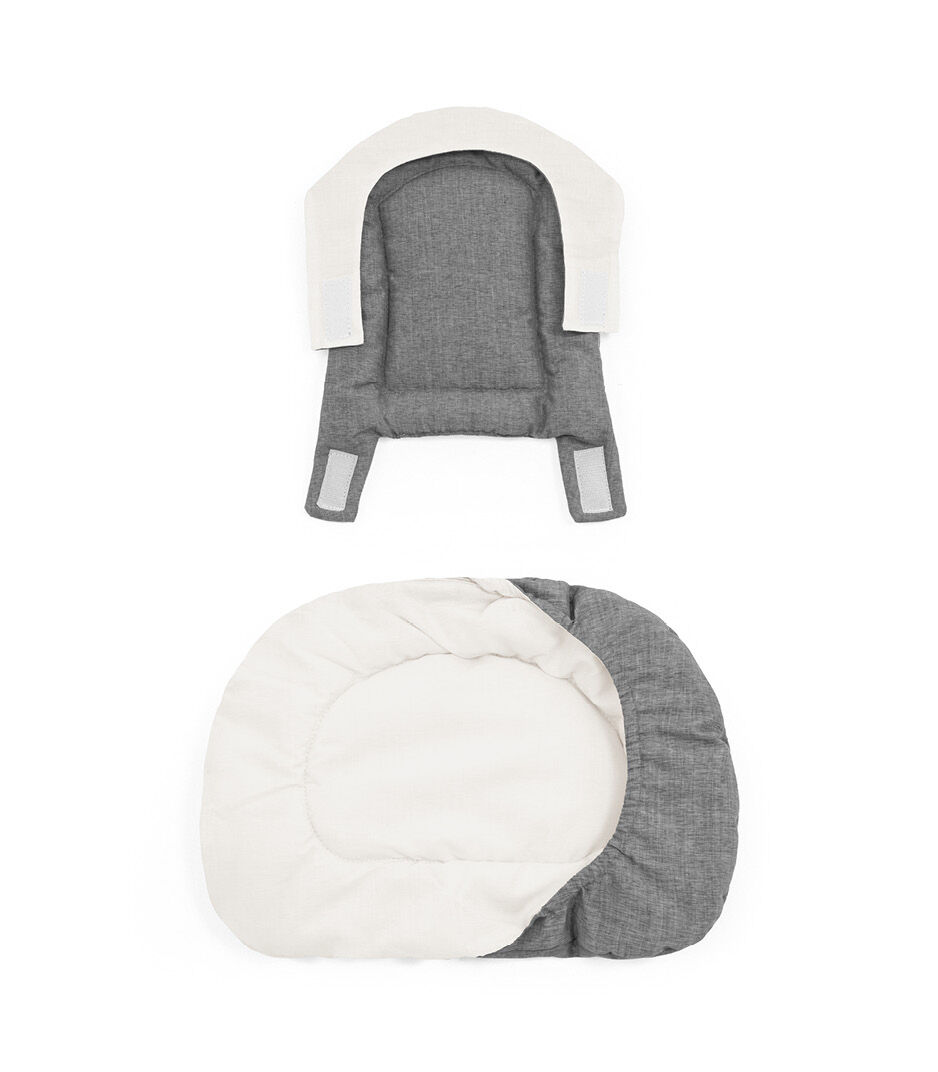 Stokke® Nomi® Cushion Pink. Reversible Sand/Grey (V1). galery image 6