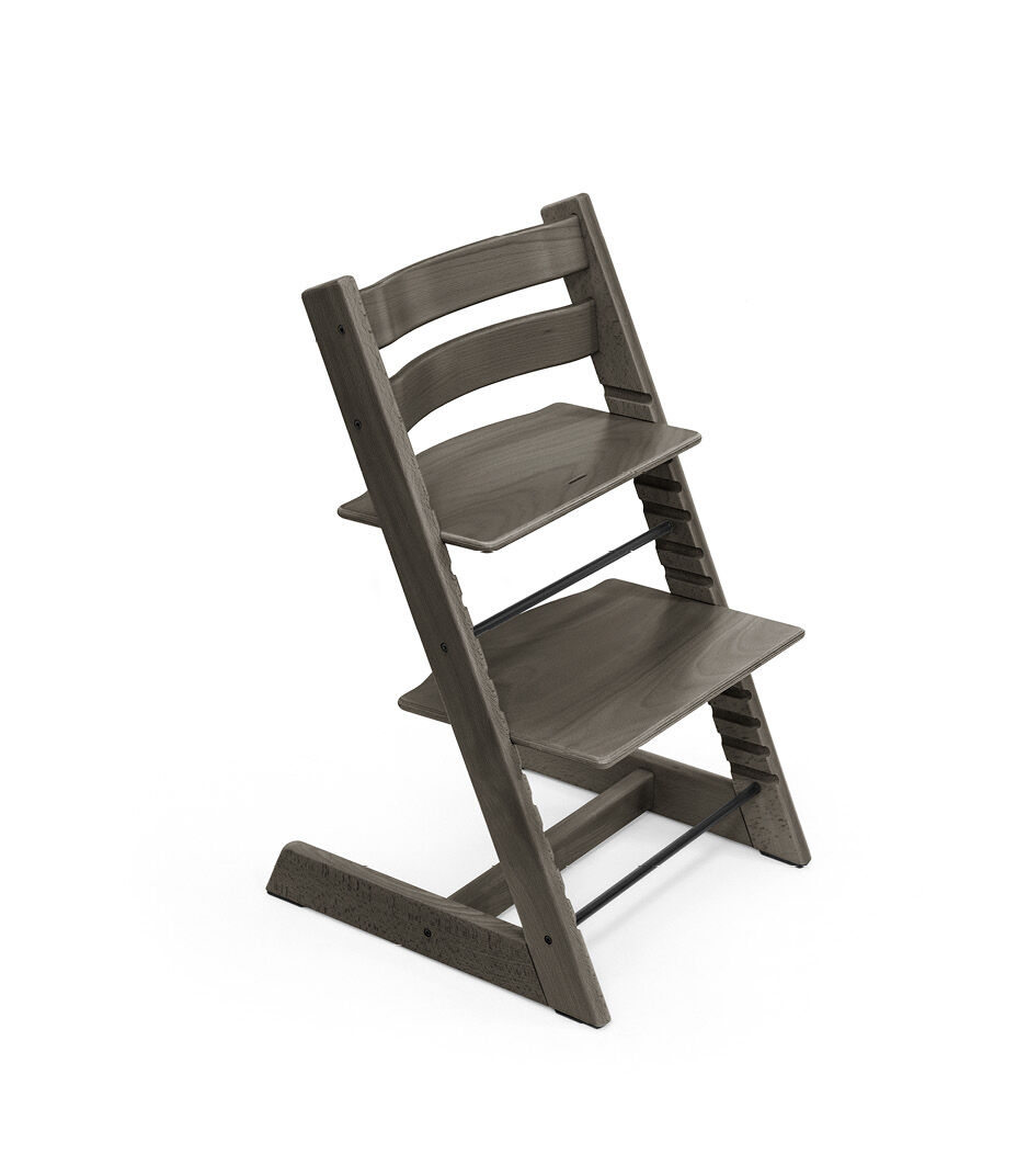 Tripp Trapp® chair Hazy Grey, Beech Wood.