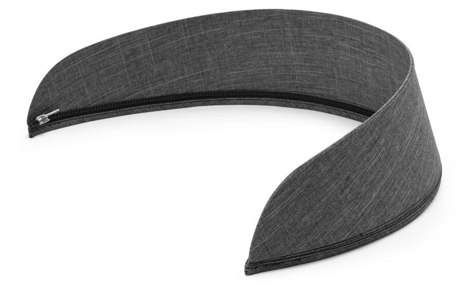 Stokke&reg; Stroller Seat spare part. Stroller Visor for Hood, Black Melange.
