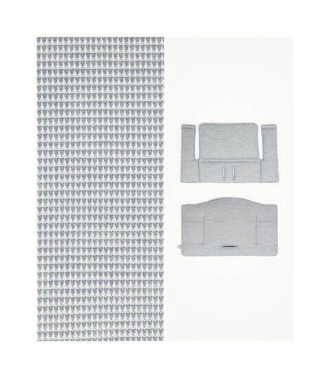 Tripp Trapp® Natural Oak, Nordic Blue Cushion + Tray, Natural Oak, Nordic Blue Cushion + Tray, mainview view 3