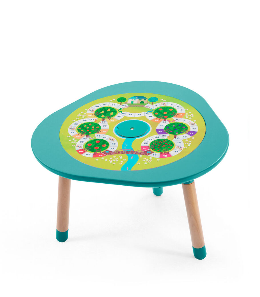 Stokke™ Mutable™ Table, DISKcover Fruit. On table. view 50