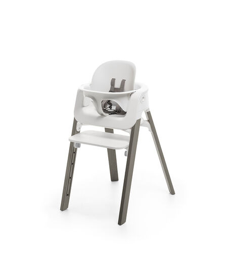 Stokke Steps Chair White Hazy Grey