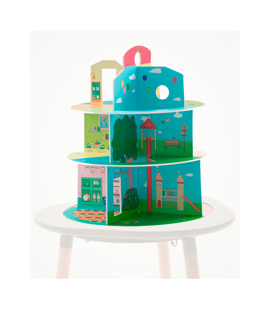 Stokke™ Mutable™ DOLLhouse, angle 4. Accessories.