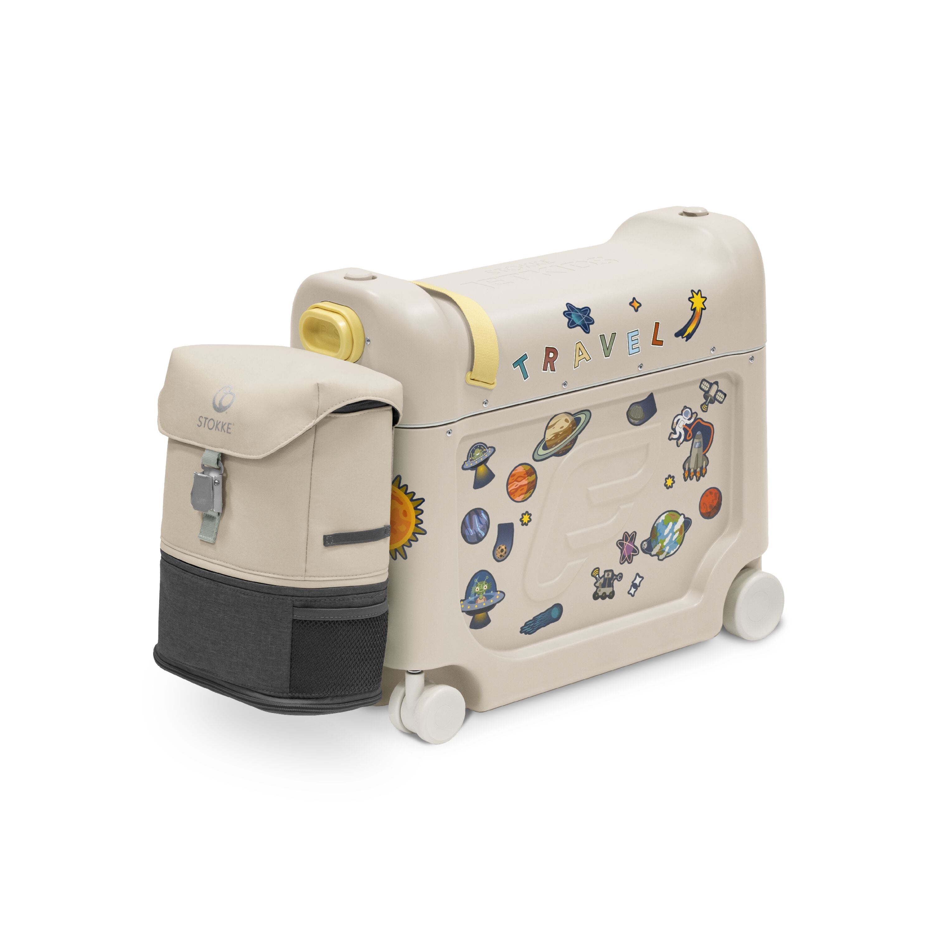 Stokke® JetKids™ Travel Bundle Moonglow White, Moonglow White, mainview