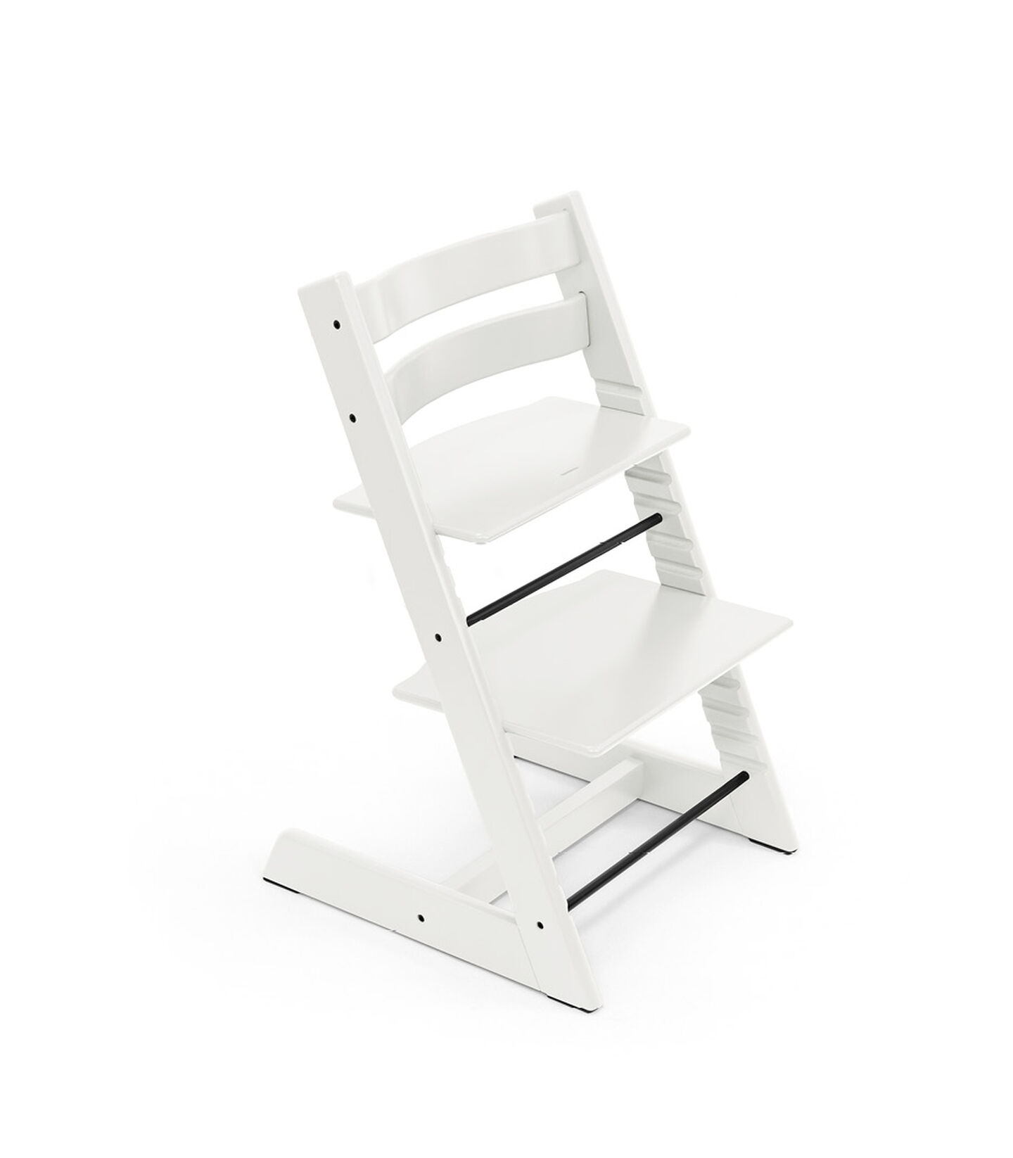 Tripp Trapp® chair White, Beech Wood. view 1