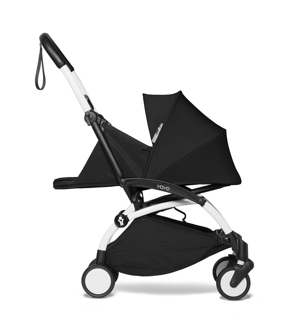  BABYZEN YOYO2 Stroller - Lightweight & Compact - Includes  White Frame, Toffee Seat Cushion + Matching Canopy - Suitable for Children  Up to 48.5 Lbs : Baby