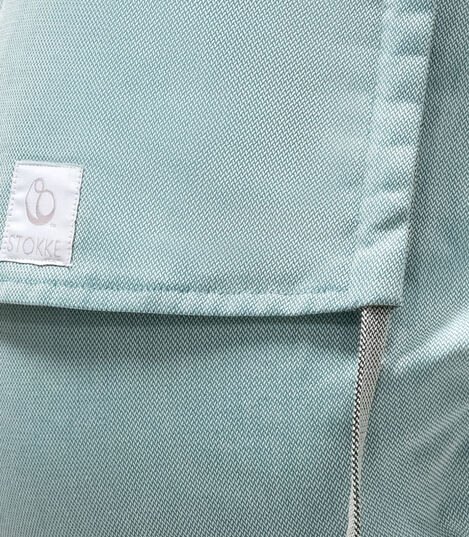 Stokke® Limas™ Babytrage Turquoise Grey Melange OCS, Turquoise Grey Melange, mainview view 2