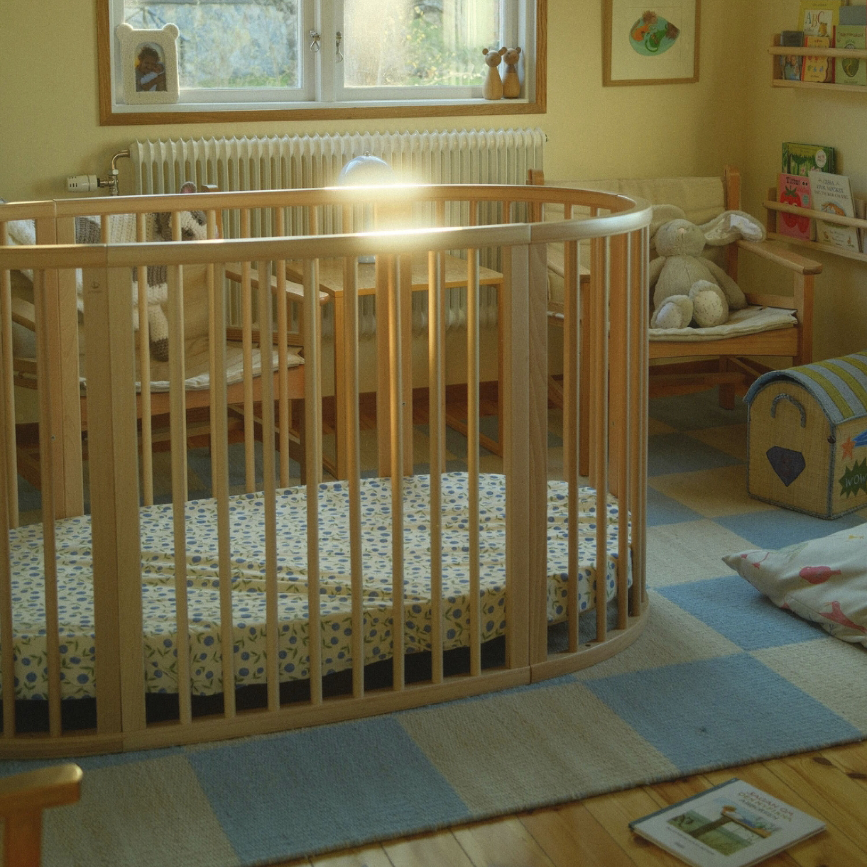 Drap-housse Stokke® Sleepi™, Nordic Blueberries, mainview Image de la galerie 5