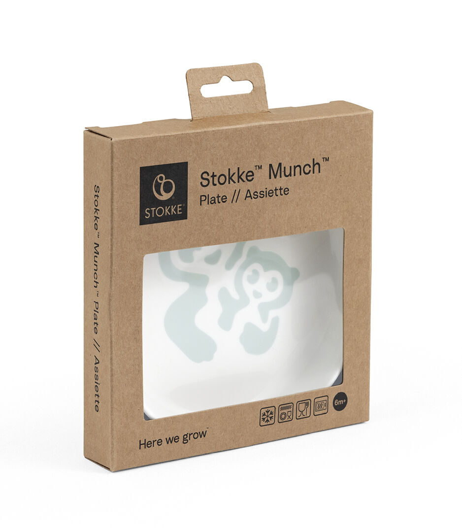 Assiette Stokke™ Munch™, Blanc, mainview Image de la galerie 3