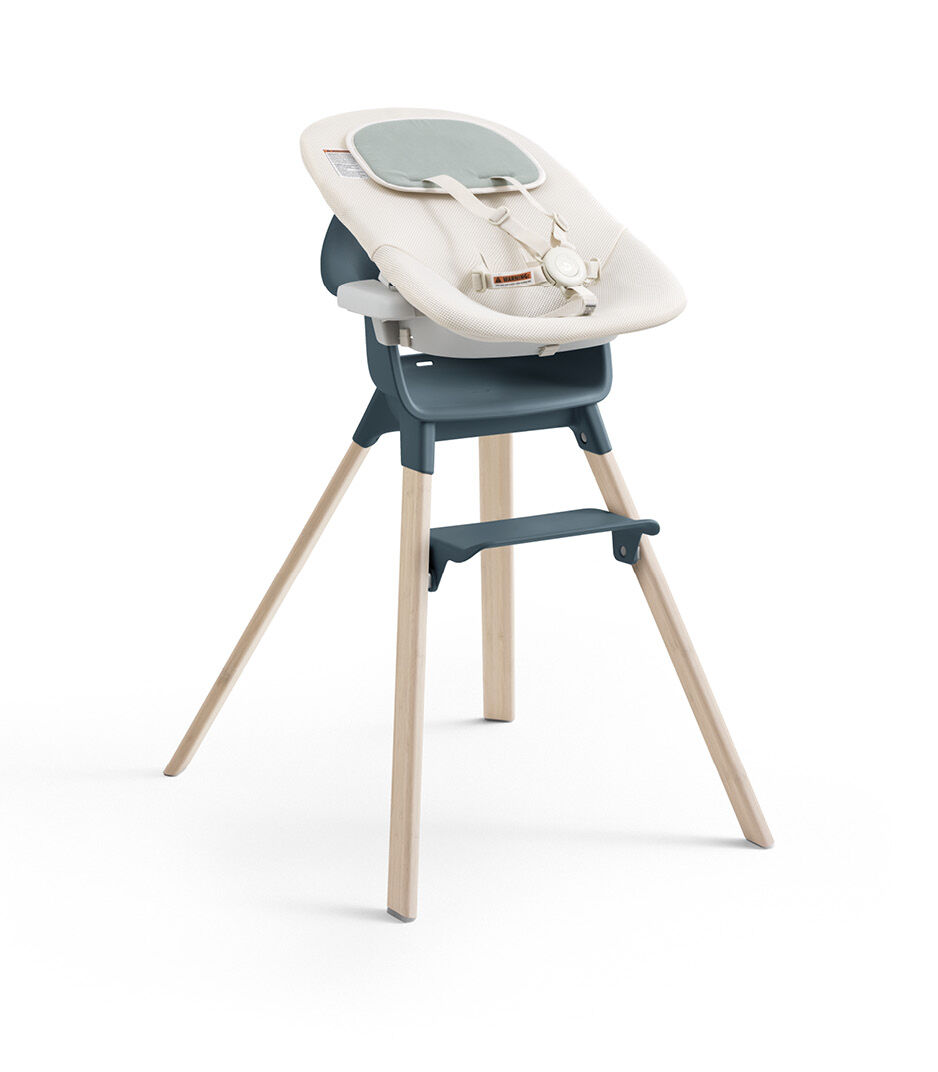 Stokke® Clikk™ Newborn Set Beige, Cloud Grey, mainview