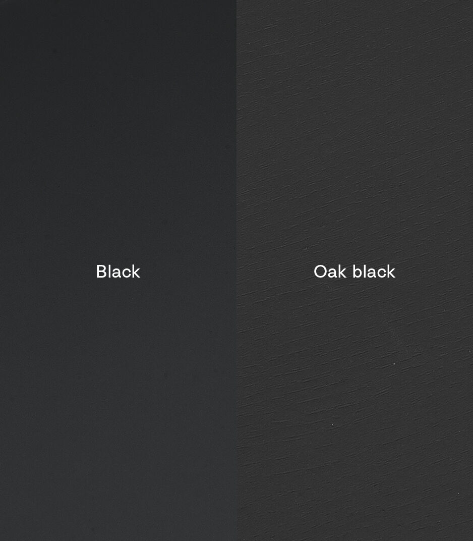 Tripp Trapp® colour sample. Black/Oak Black. galery image 2