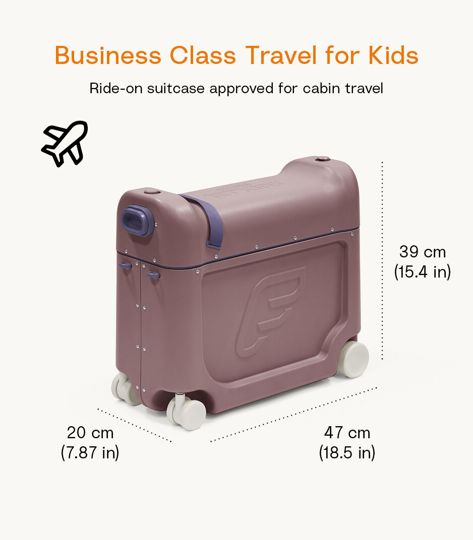 Stokke® JetKids™ Travel Set – Suitcase & Backpack, Hazy Lilac, mainview galery image 6