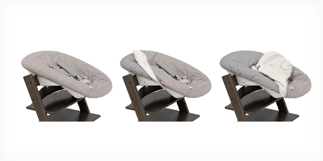 Tripp Trapp® Newborn Cover Sweat Hearts OCS, , emotional1 view 1