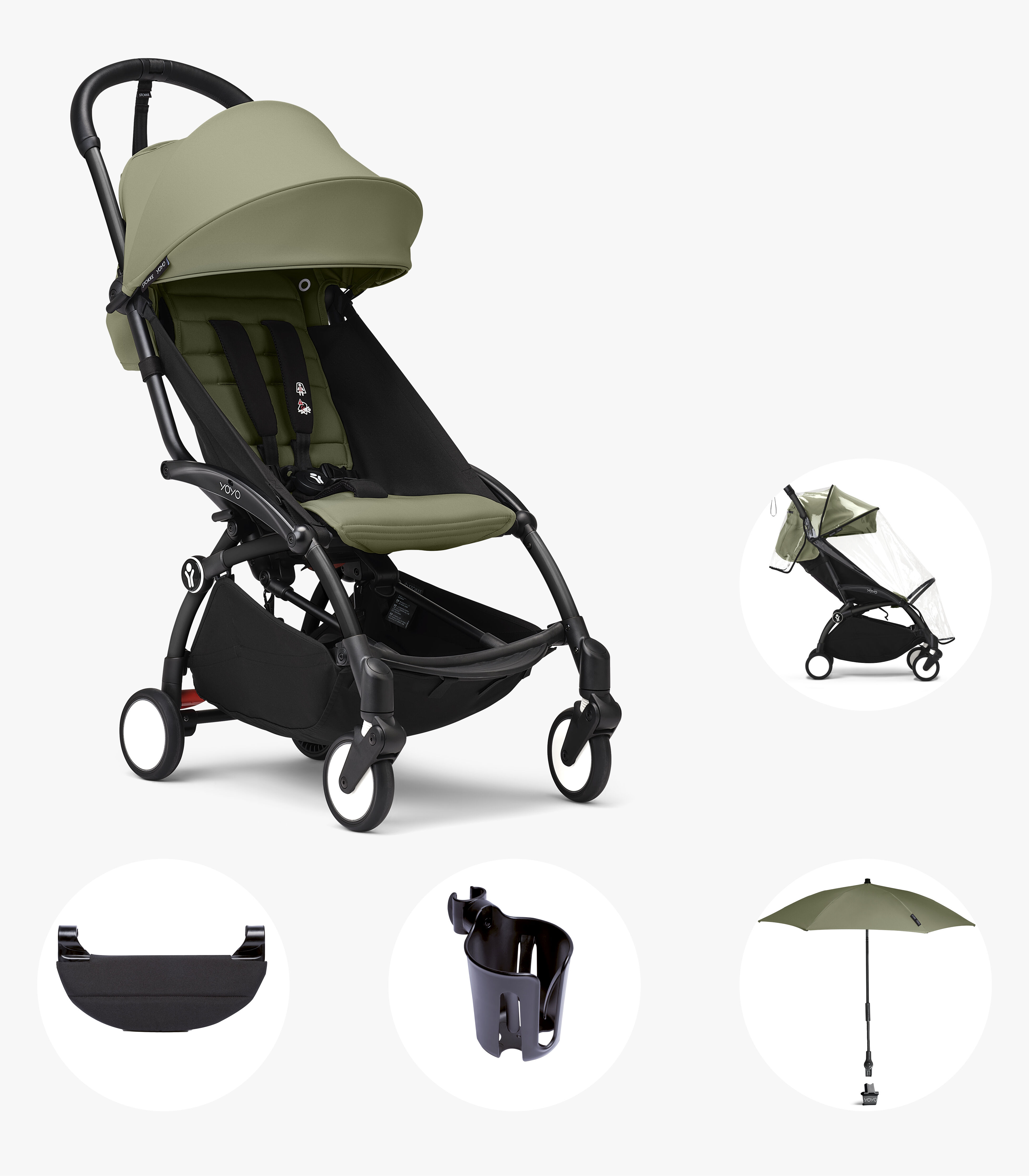 YOYO® Essentials stroller bundle, , mainview