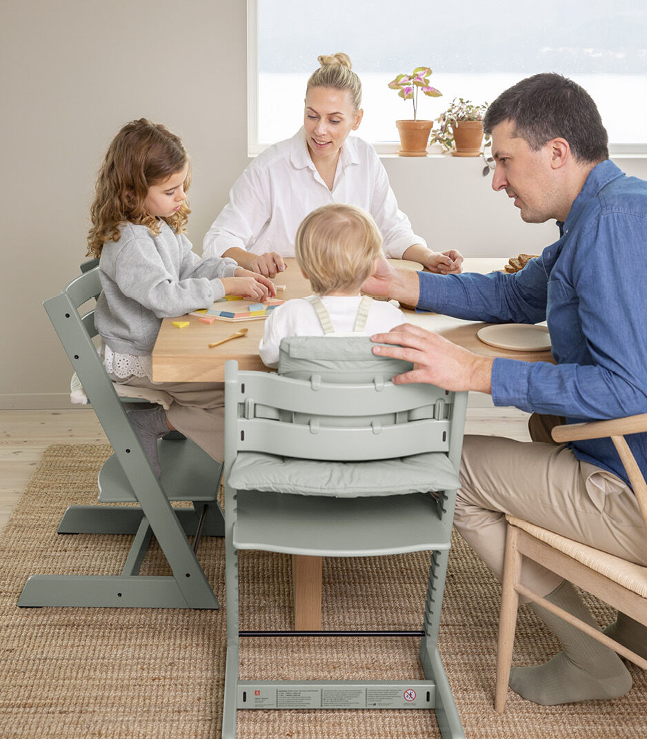 Tripp Trapp® Chair and Tripp Trapp® with Baby Set and Cushion